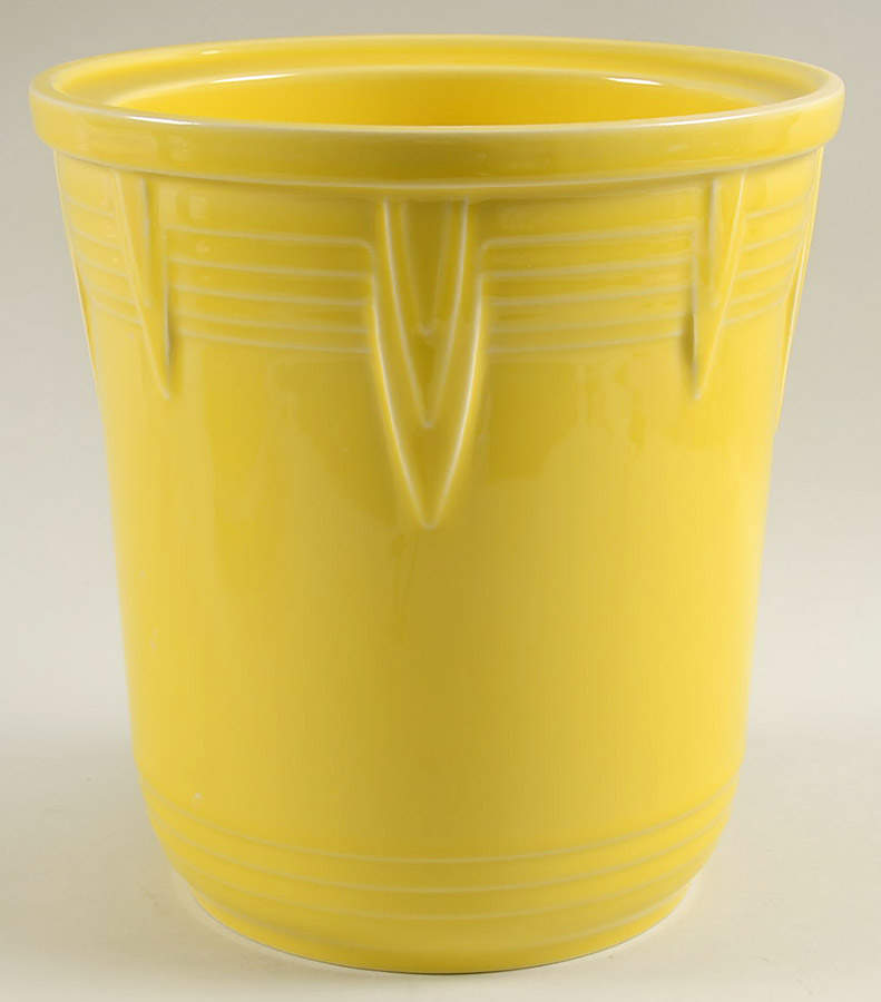 Fiesta Sunflower (Intro 2001) Large Canister No Lid by Homer Laughlin -1
