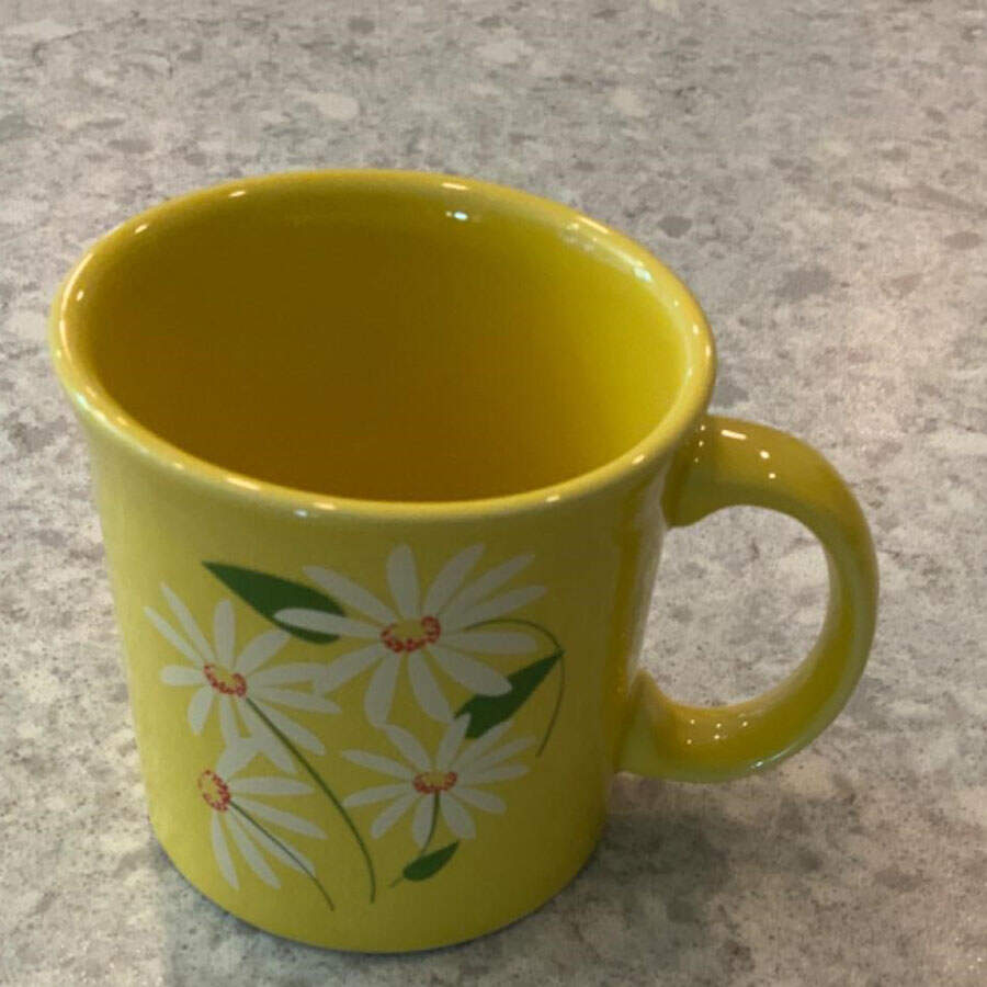 Fiesta Sunflower (Intro 2001) 12 Oz Java Mug by Homer Laughlin -1