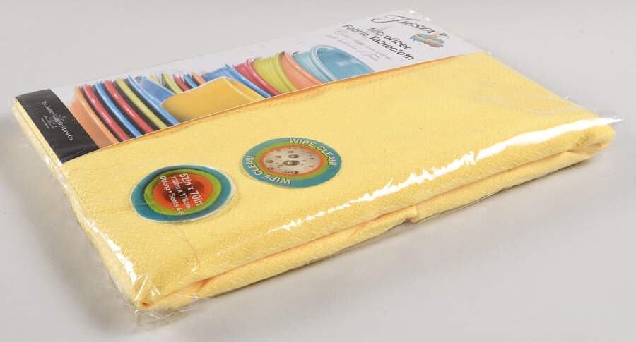 Fiesta Sunflower (Intro 2001) 52" x 70" Oblong Tablecloth by Homer Laughlin -1