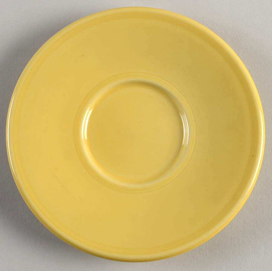 Fiesta Sunflower (Intro 2001) Saucer for Jumbo Cup by Homer Laughlin -1