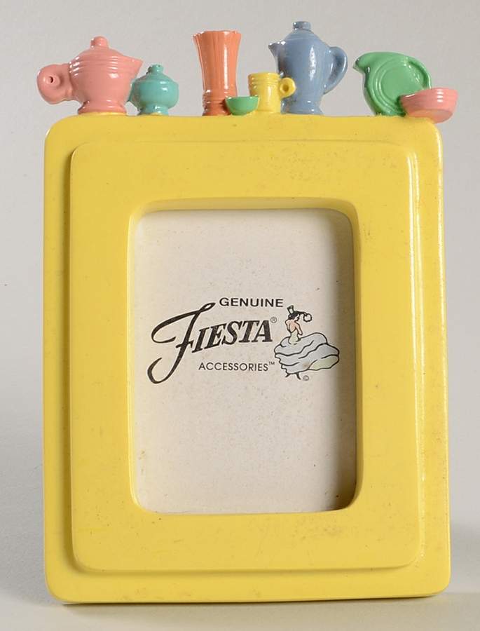 Fiesta Sunflower (Intro 2001) Frame-Holds 2" X 1 1/2" by Homer Laughlin -1