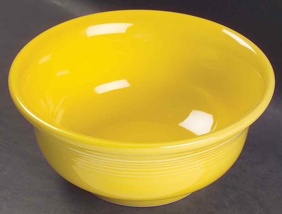 Fiesta Sunflower (Intro 2001) 7" Mixing Bowl by Homer Laughlin -1