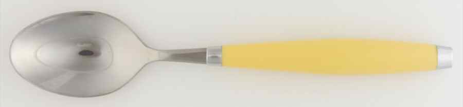 Fiesta Sunflower (Intro 2001) Oval Place Soup Spoon by Homer Laughlin -1