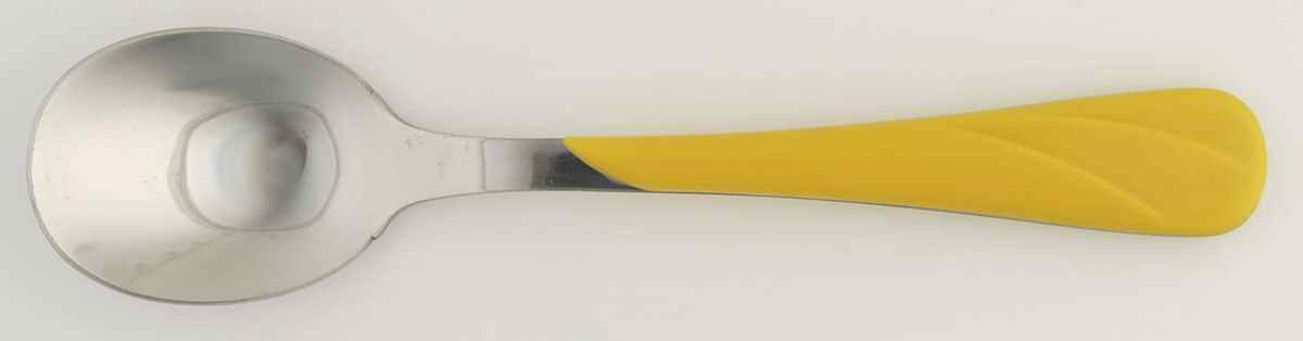 Fiesta Sunflower (Intro 2001) Oval Place Soup Spoon by Homer Laughlin -1