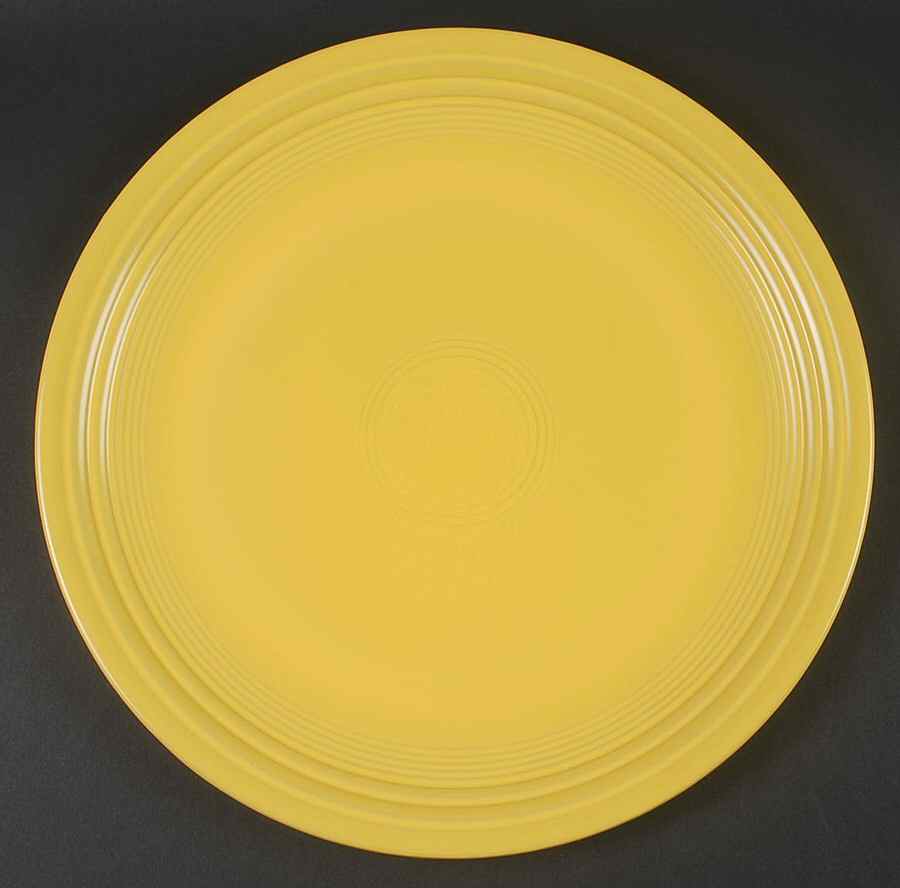 Fiesta Sunflower (Intro 2001) 13" Melamine Chop Plate (Round Platter) by Homer Laughlin -1