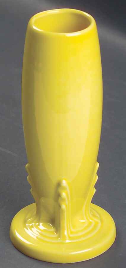 Fiesta Sunflower (Intro 2001) 6" Bud Vase by Homer Laughlin -1