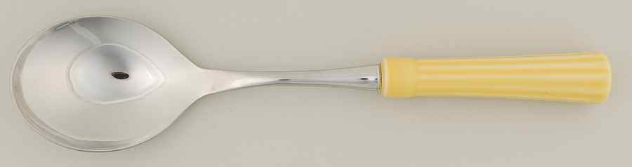 Fiesta Sunflower (Intro 2001) Serving Spoon with Stainless Bowl by Homer Laughlin -1