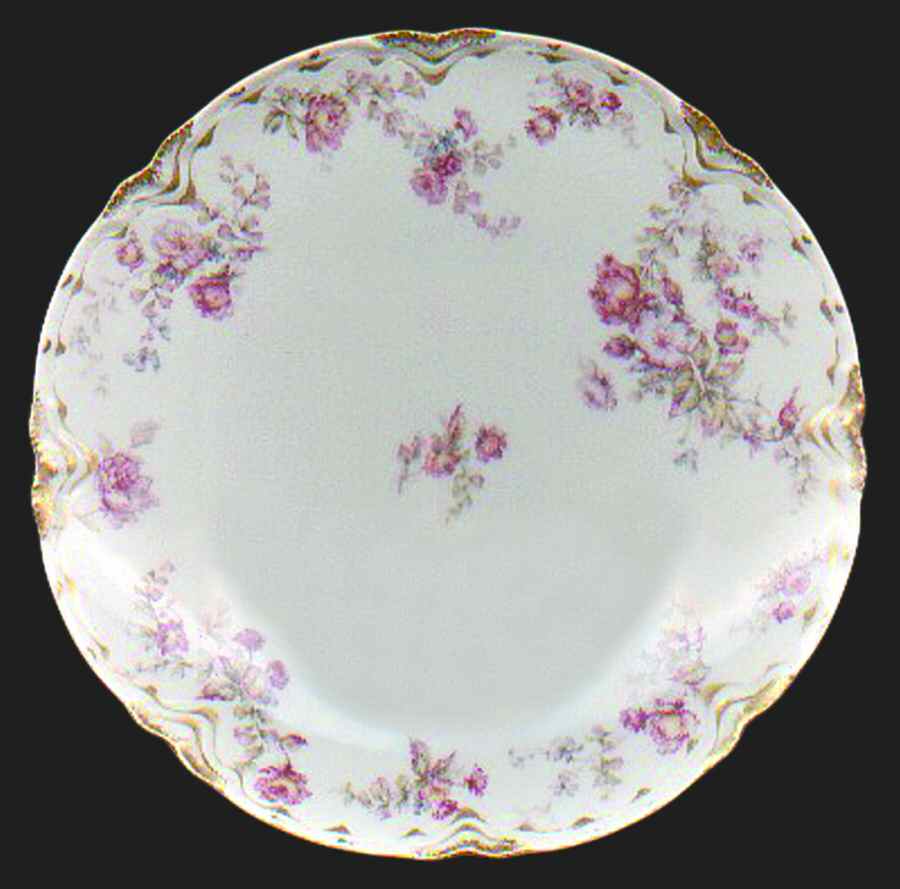 Schleiger 682-1 Coupe Salad Plate by Haviland-1