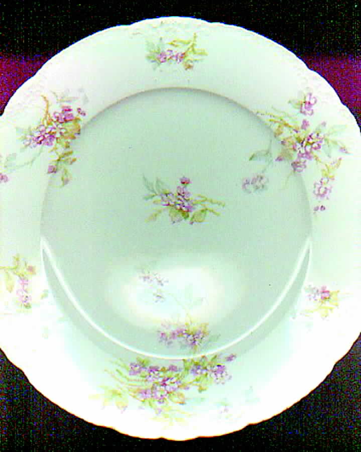 H1327 (SCALLOPED) Dinner Plate by Haviland-1