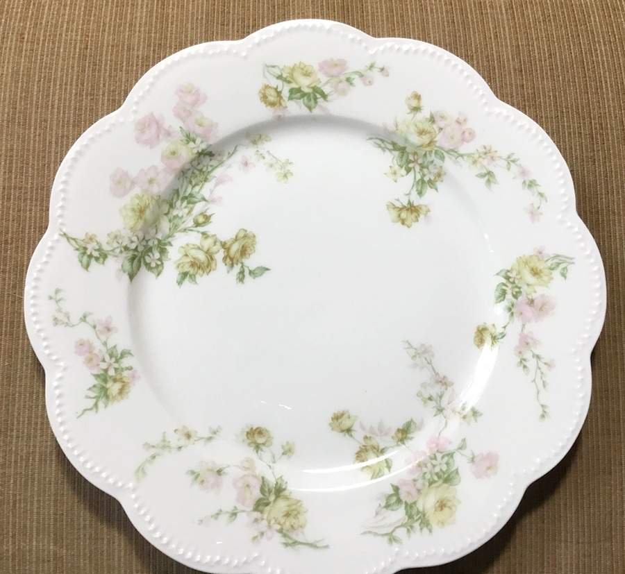 Schleiger 261j Luncheon Plate by Haviland-1