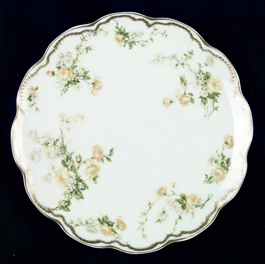 Schleiger 261p Luncheon Plate by Haviland-1