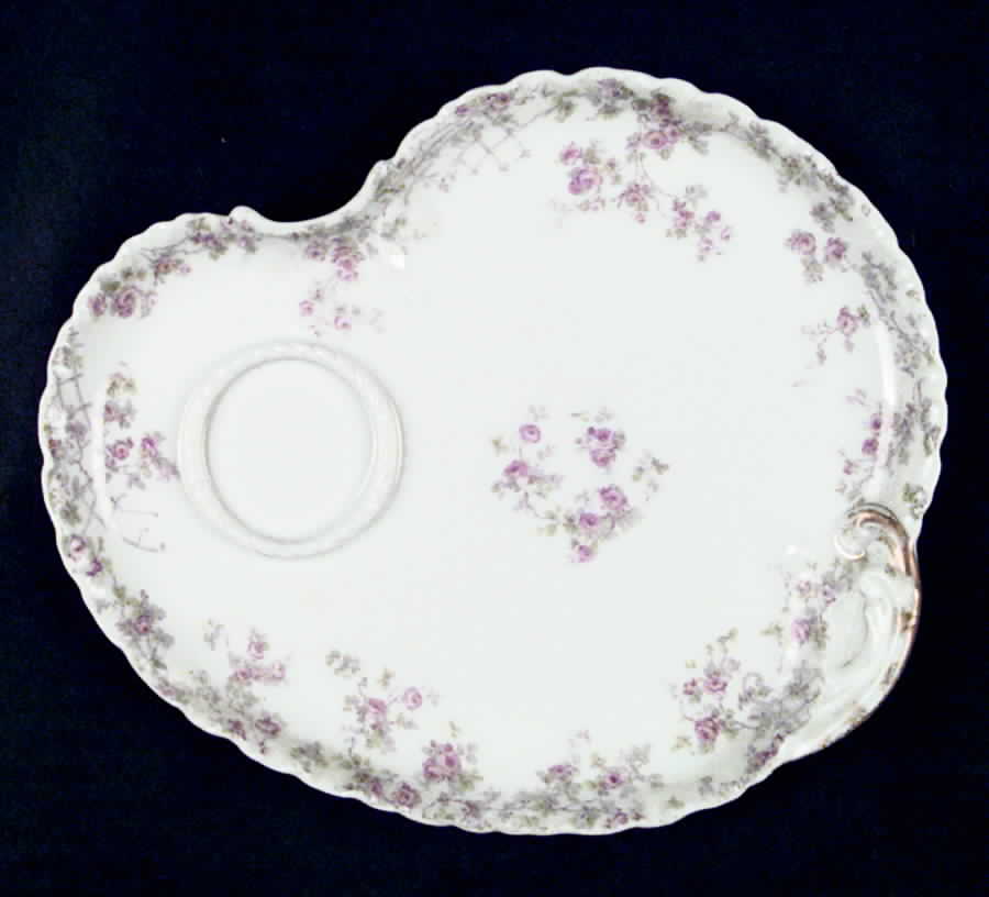 Schleiger 265a Snack Plate by Haviland-1