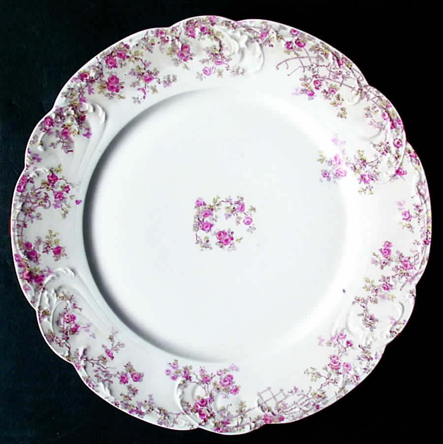 Schleiger 265a Dinner Plate by Haviland-1