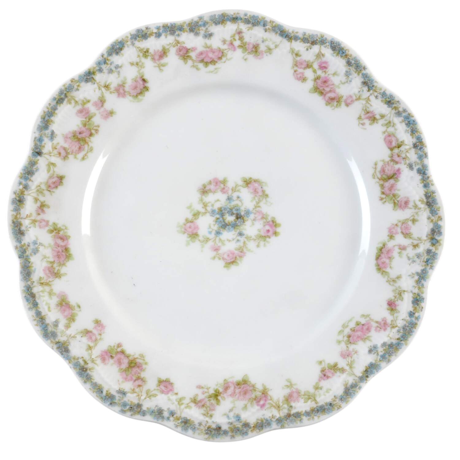 Schleiger 271d Luncheon Plate by Haviland-1