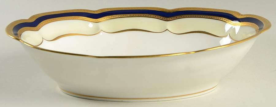 Empress 10" Oval Vegetable Bowl by Haviland-1