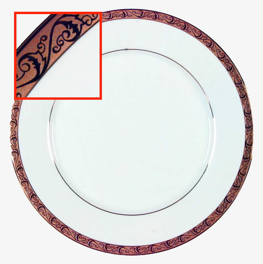 Chamberlain Dinner Plate by Home Accents-1