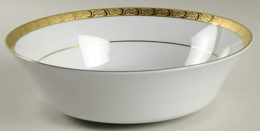 Chamberlain 9" Round Vegetable Bowl by Home Accents-1