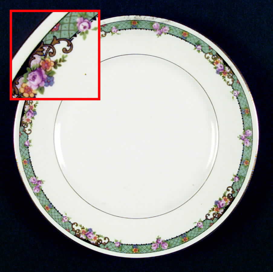 LK1 Dinner Plate by Homer Laughlin -1