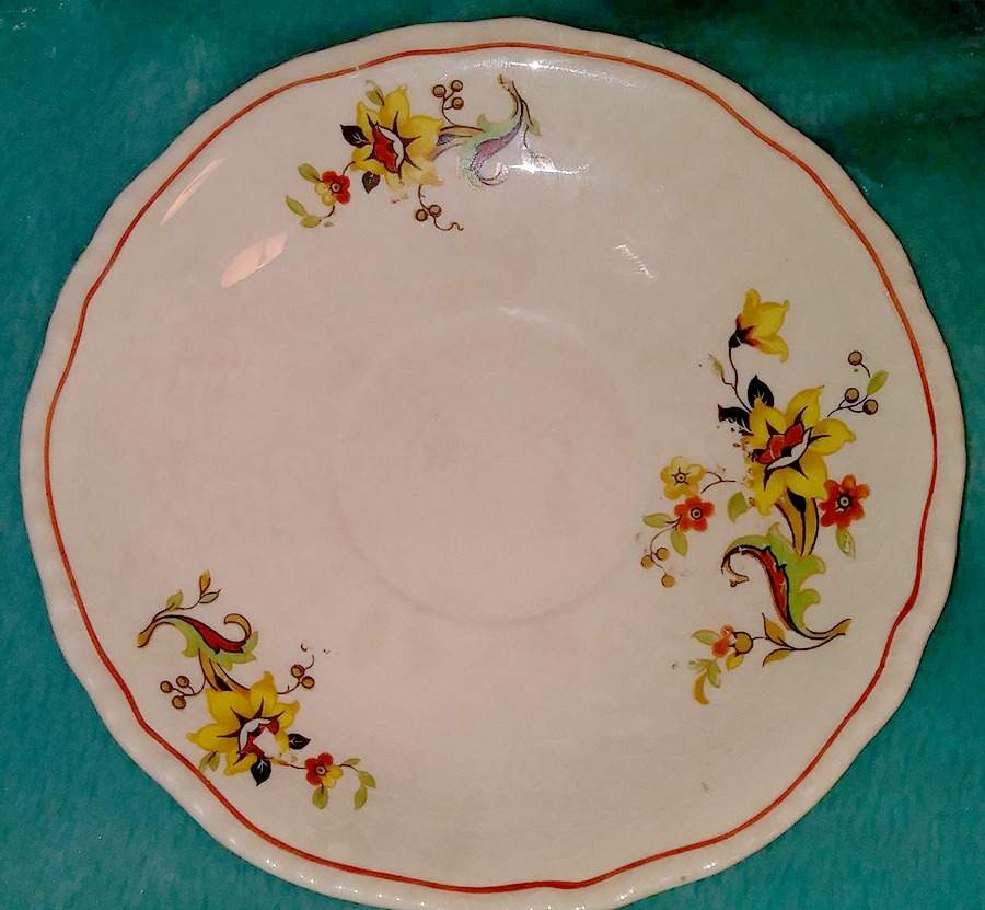 HLC1639 Saucer by Homer Laughlin -1