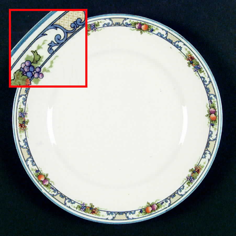 K6877 Dinner Plate by Homer Laughlin -1