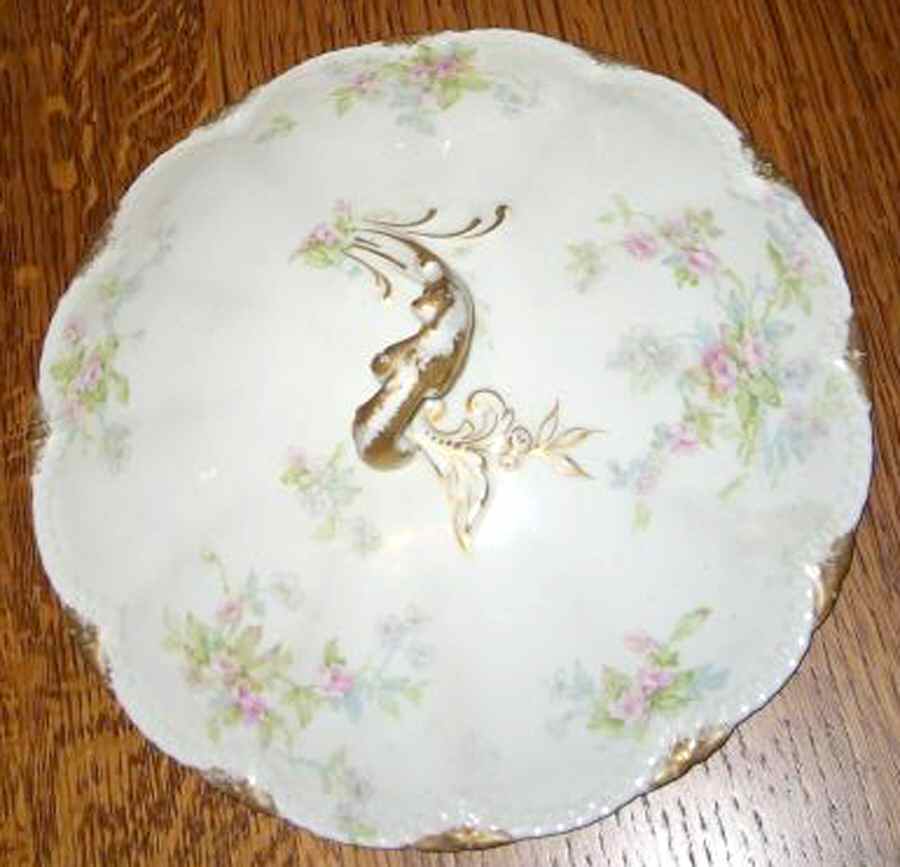 Schleiger 310f Lid for Round Vegetable by Haviland-1