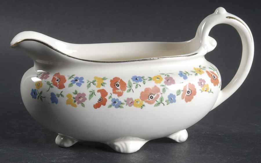 HLC1255 Gravy Boat by Homer Laughlin -1