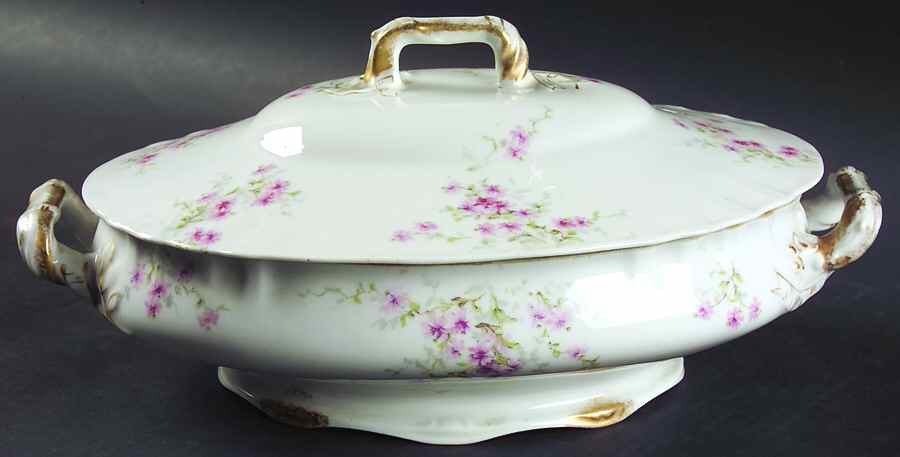 Schleiger 314a Oval Covered Vegetable by Haviland-1