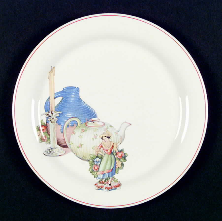 China Lady, The Dinner Plate by Homer Laughlin -1