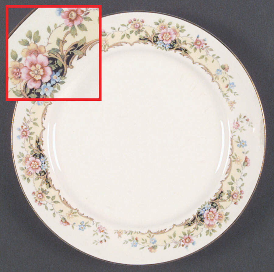 W8743 Dinner Plate by Homer Laughlin -1