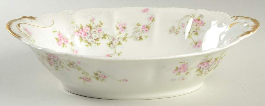 Schleiger 320B 10" Oval Vegetable Bowl by Haviland-1
