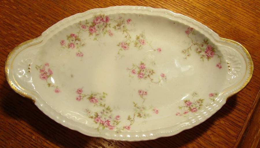 Schleiger 320i 12" Oval Serving Platter by Haviland-1