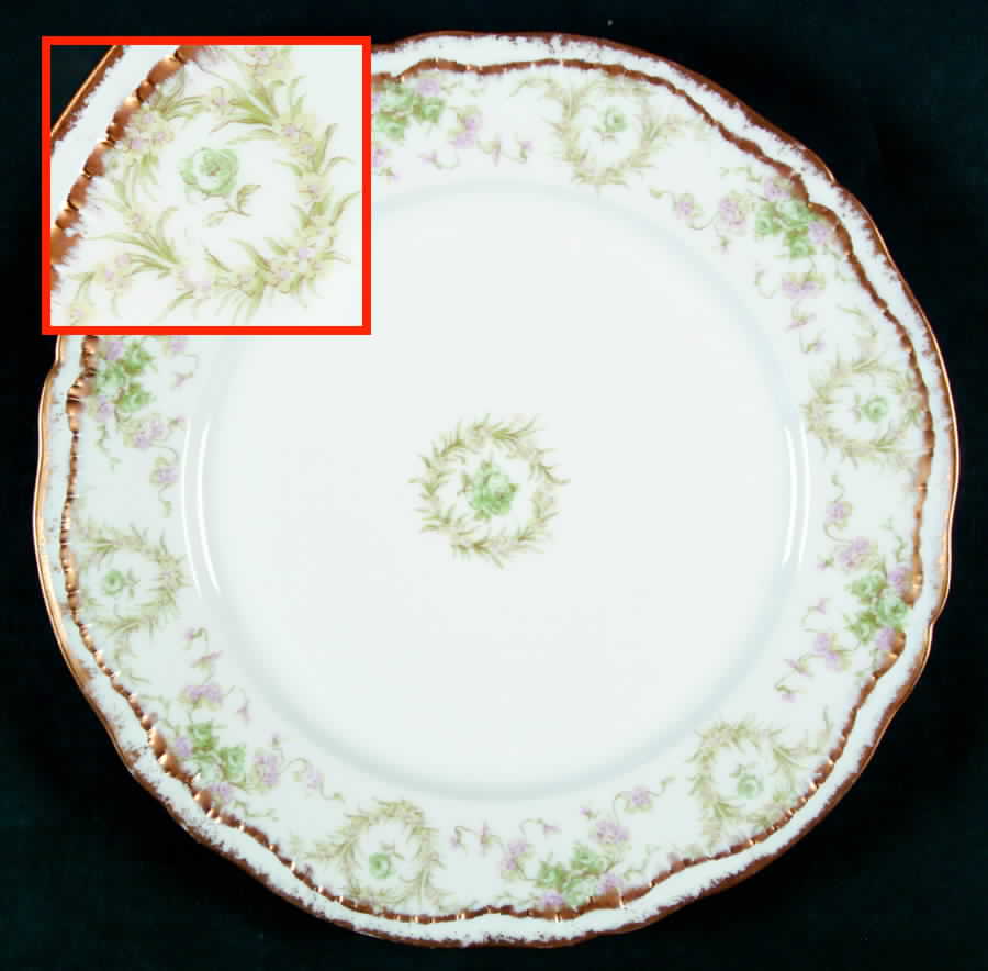 Schleiger 325 Dinner Plate by Haviland-1