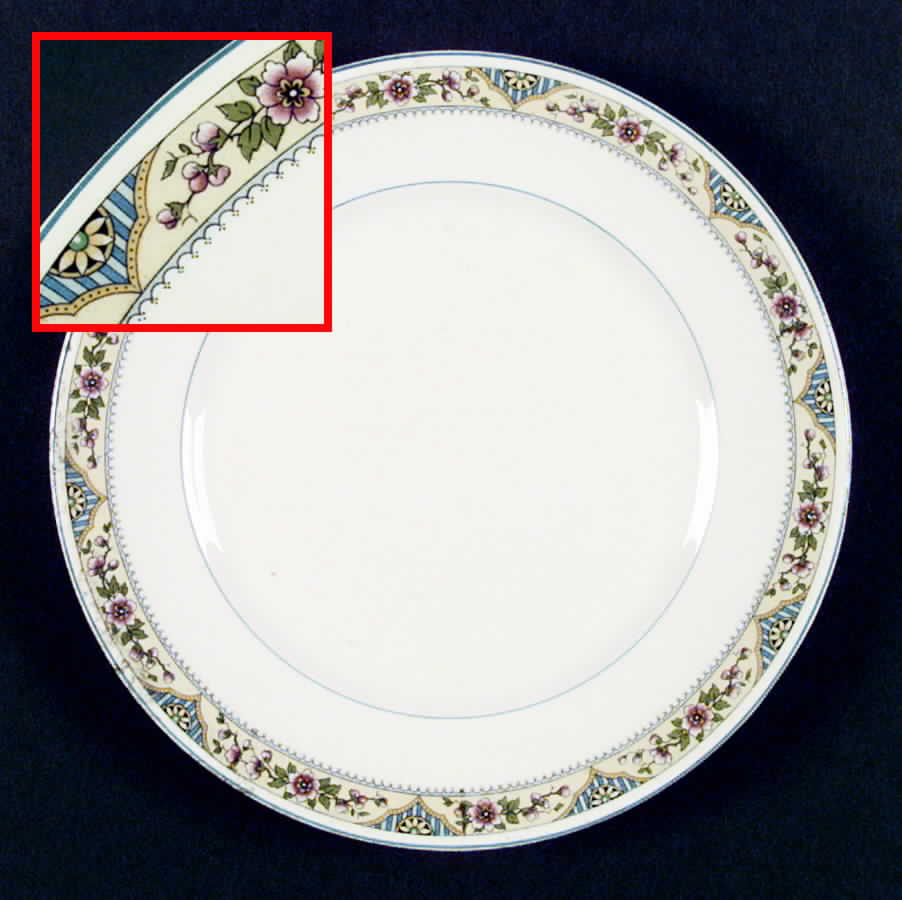 K657 Dinner Plate by Homer Laughlin -1