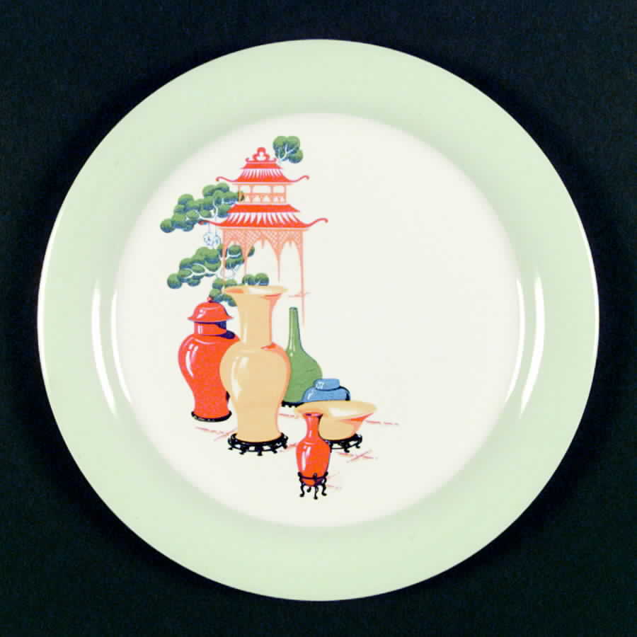 Chinese Porcelains Dinner Plate by Homer Laughlin -1
