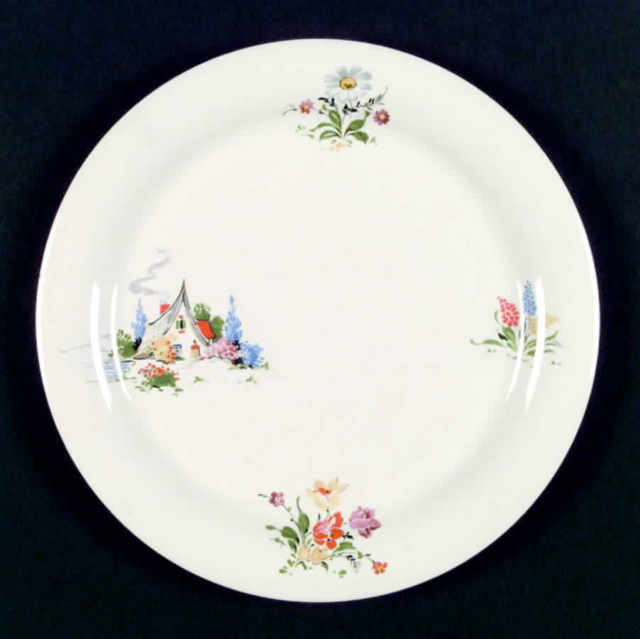 Doll's House Dinner Plate by Homer Laughlin -1