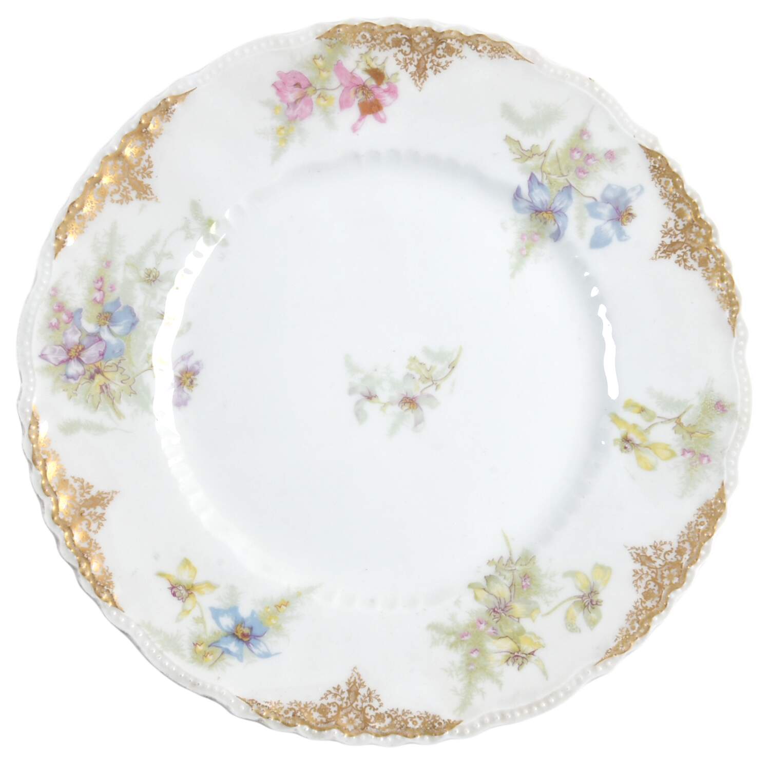 Schleiger 327b Luncheon Plate by Haviland-1