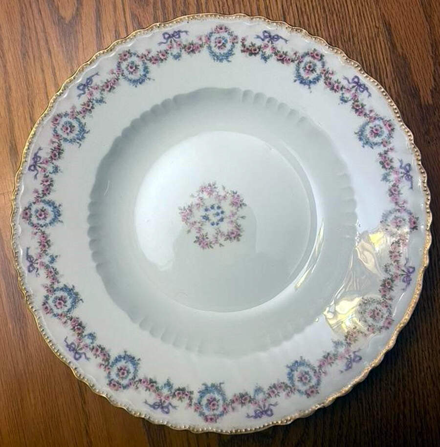 Schleiger 330c Large Rim Soup Bowl by Haviland-1