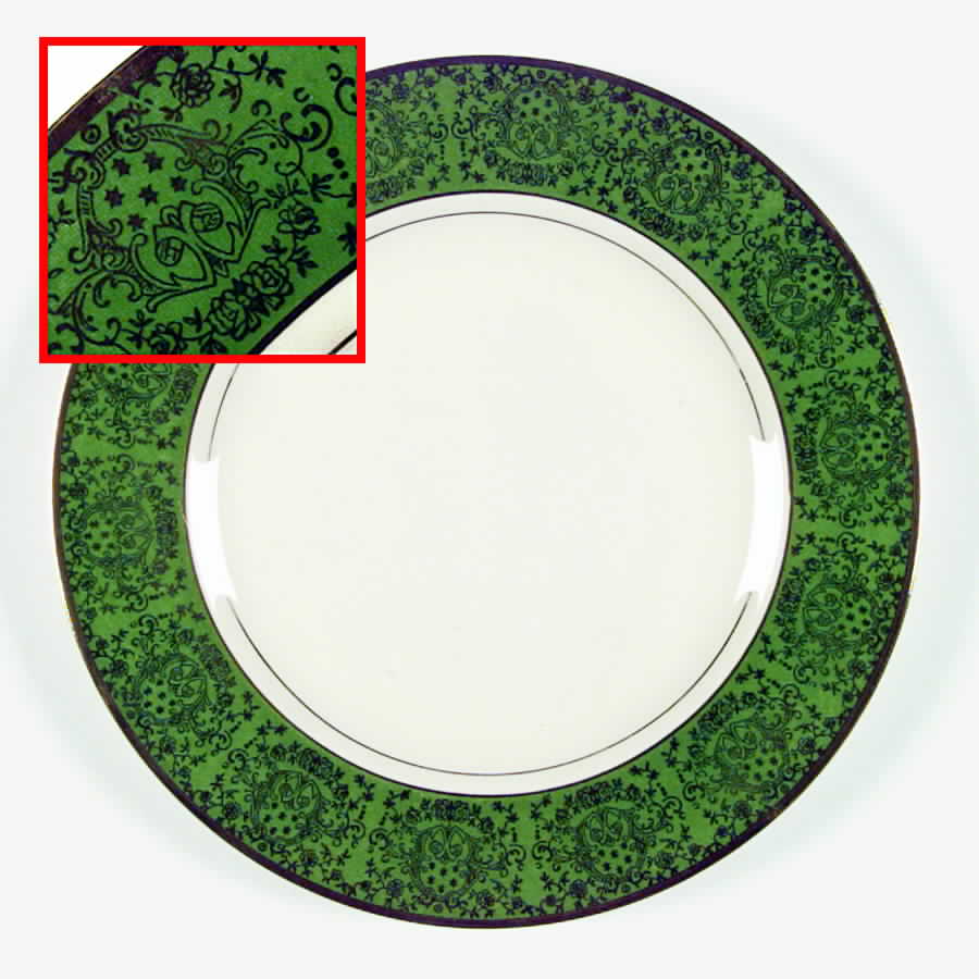 W136 Dinner Plate by Homer Laughlin -1