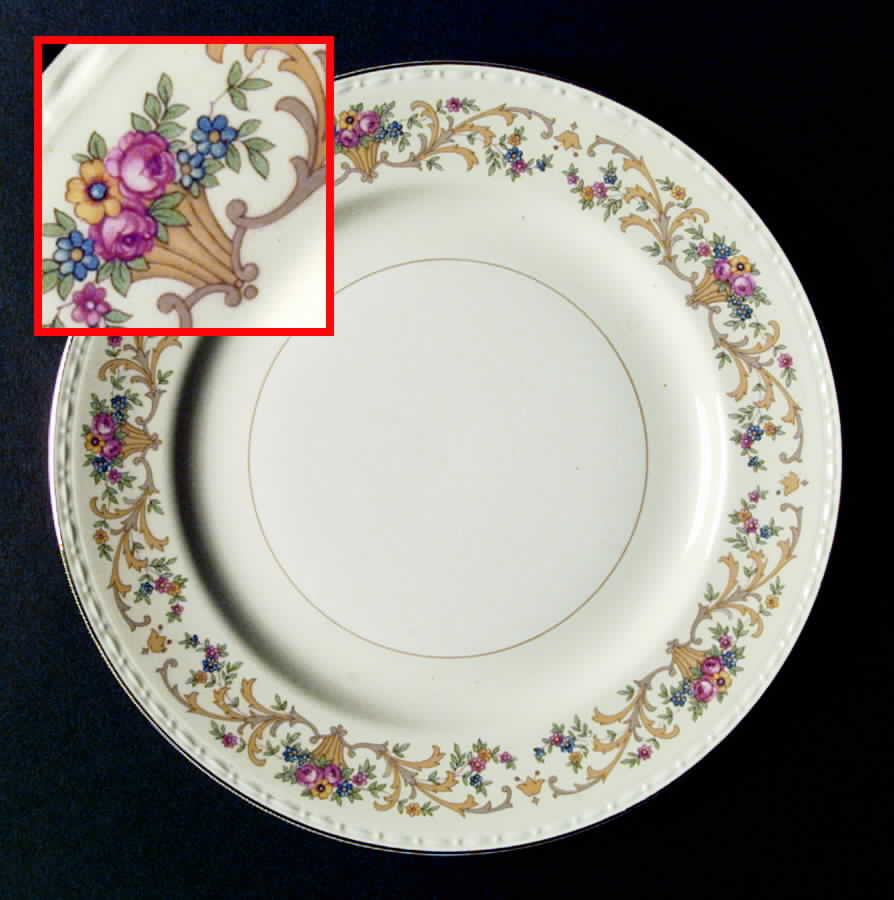 B3563a Dinner Plate by Homer Laughlin -1