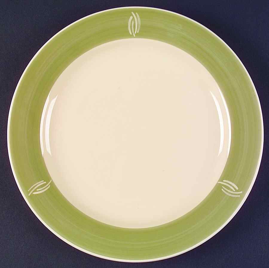 HNY1 Green Dinner Plate by Holdenby-1