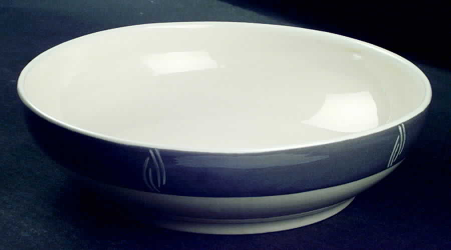 HNY1 Gray 11" Round Vegetable Bowl by Holdenby-1
