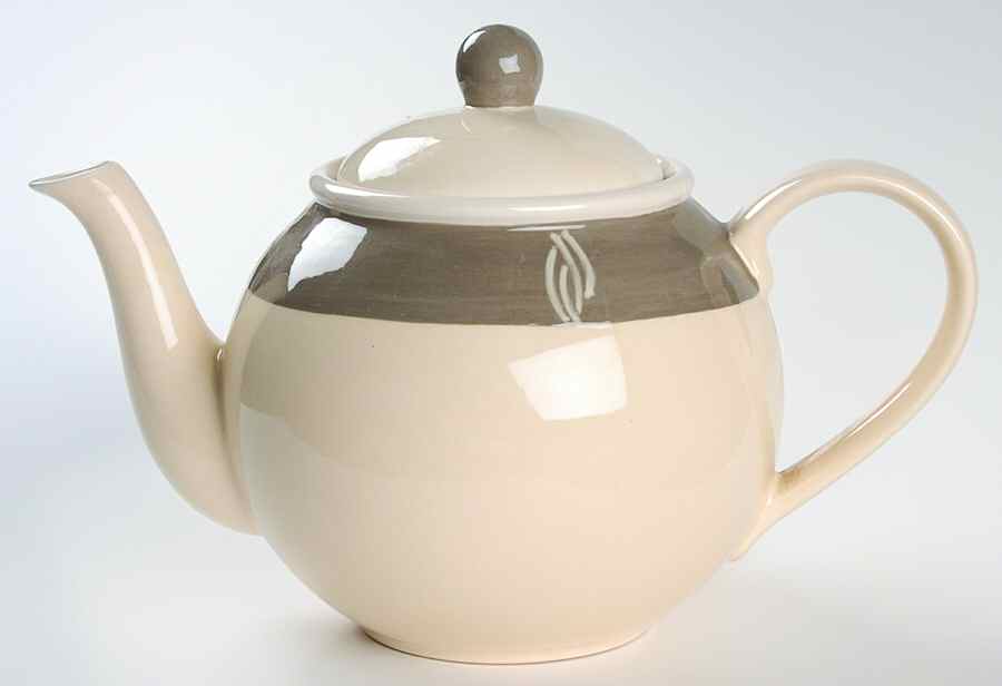 HNY1 Gray Teapot & Lid by Holdenby-1