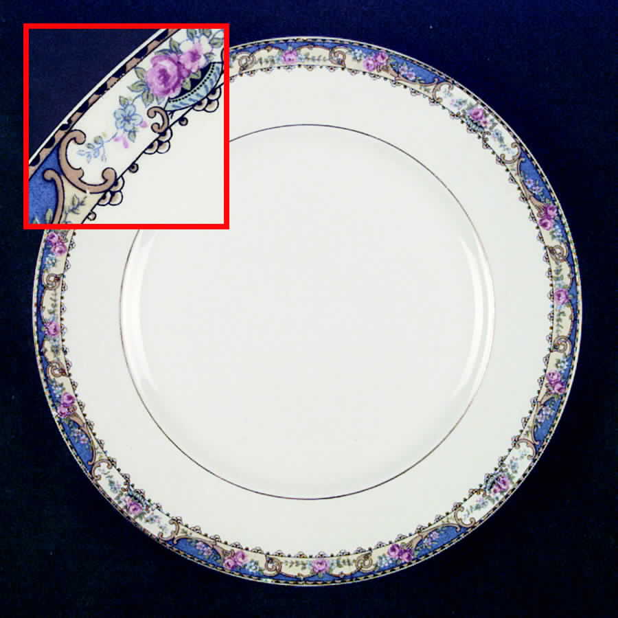 K7077M Luncheon Plate by Homer Laughlin -1