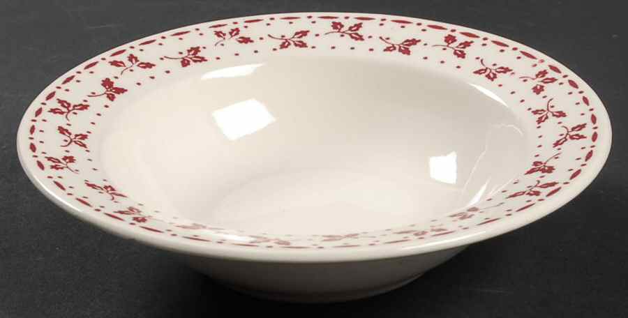 Oakleaf Rim Fruit/Dessert (Sauce) Bowl by Homer Laughlin -1