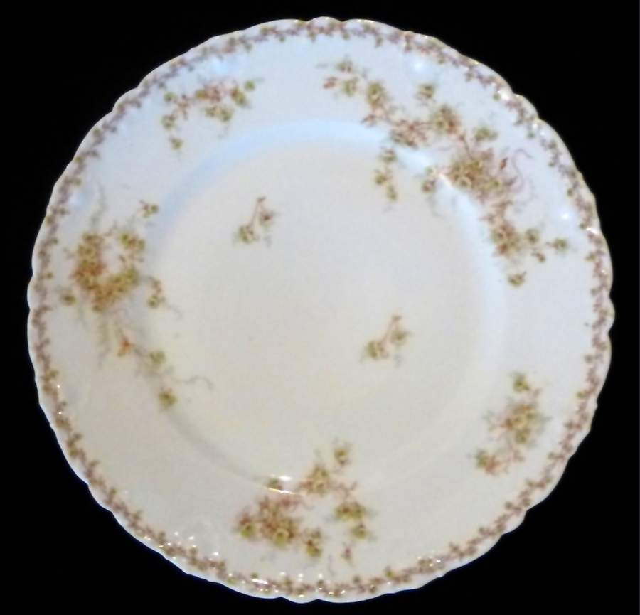 Schleiger 342c Dinner Plate by Haviland-1