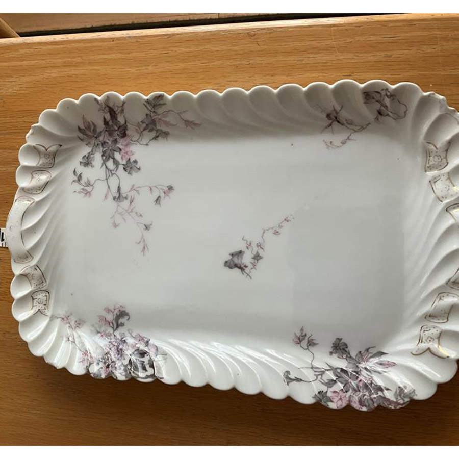 Schleiger 1152-5 13" Rectangular Tray by Haviland-1