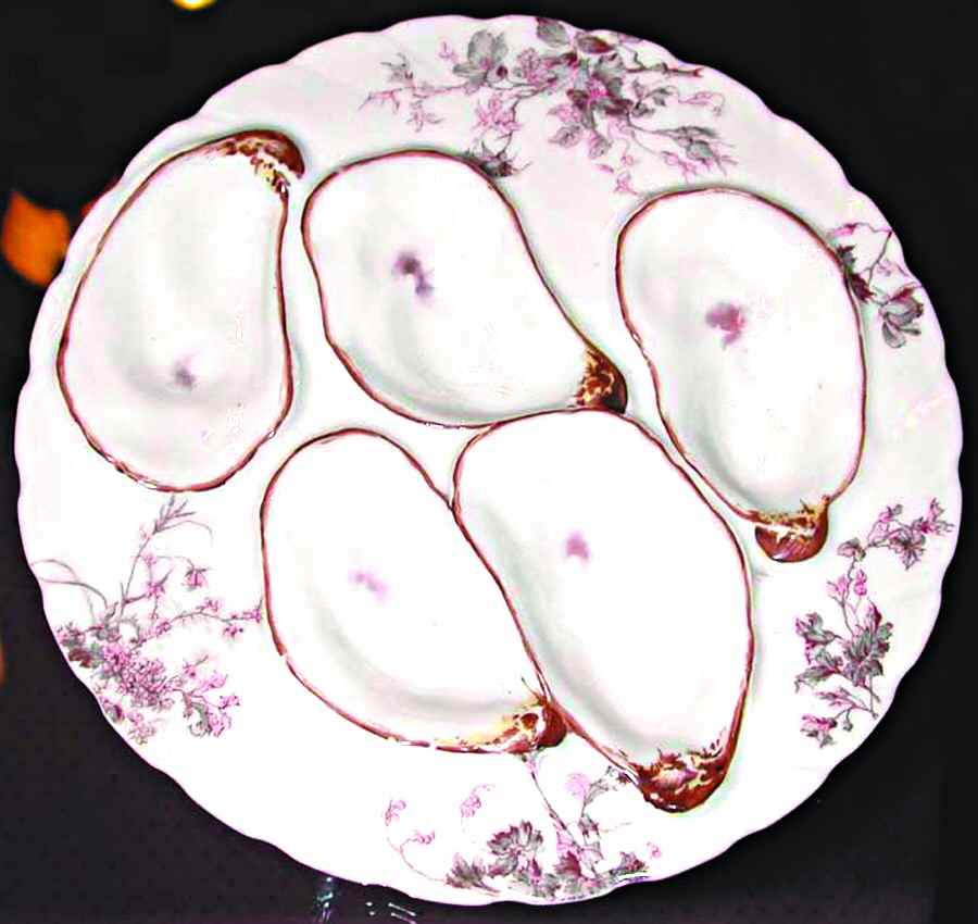 Schleiger 1152-5 Oyster Plate by Haviland-1