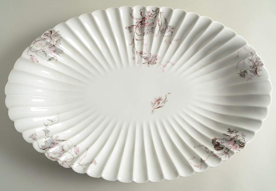 Schleiger 1152-5 17" Oval Serving Platter by Haviland-1