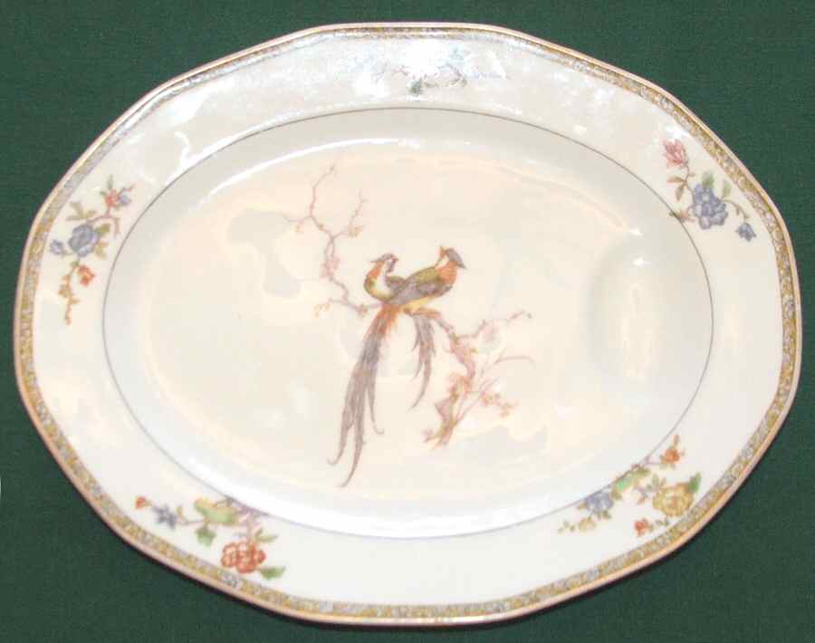 H1351 11" Oval Serving Platter by Haviland-1