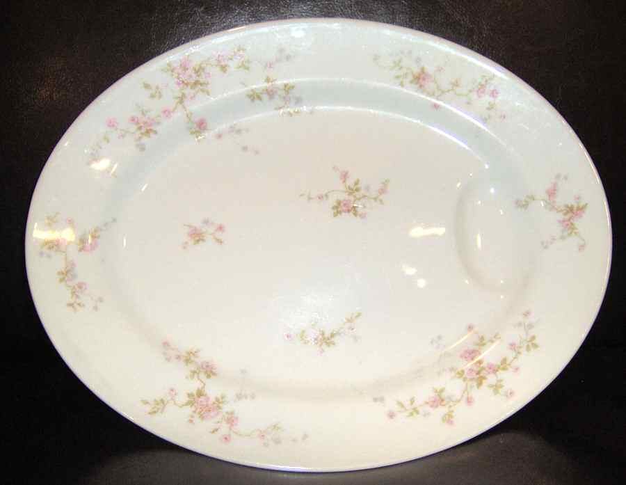 Schleiger 1233 14" Oval Serving Platter by Haviland-1
